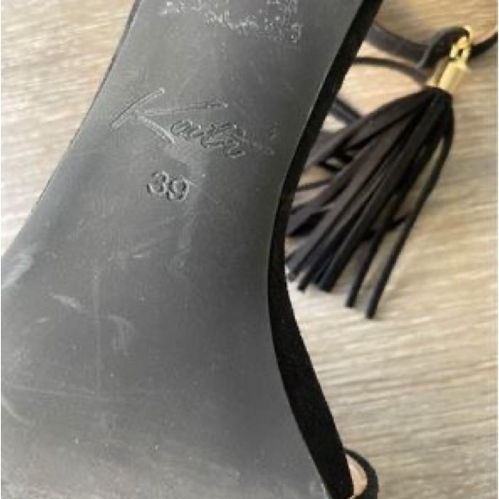 High Heels Size 9 And Matching Envelope Purse-Sue… - image 6